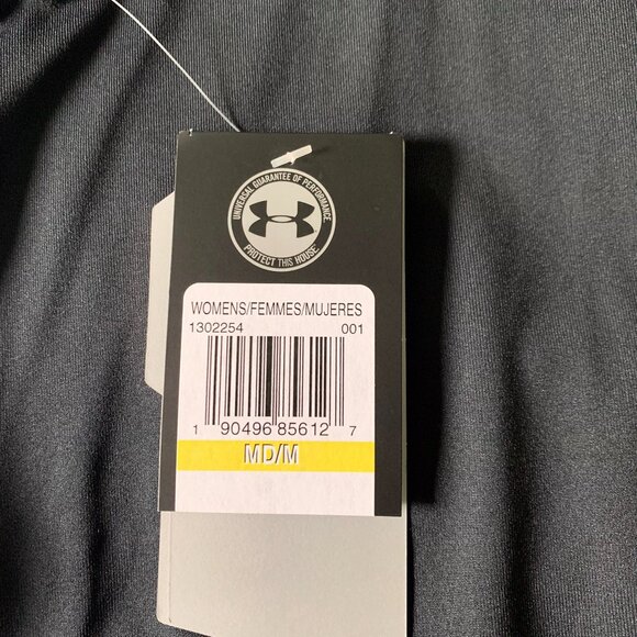 Under Armour Womens Performance Racerback Tank Top UA Sport Shirt- M- Black- NWT - Picture 6 of 11